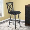 Nova Bar Height Metal Swivel Barstool (Mineral)