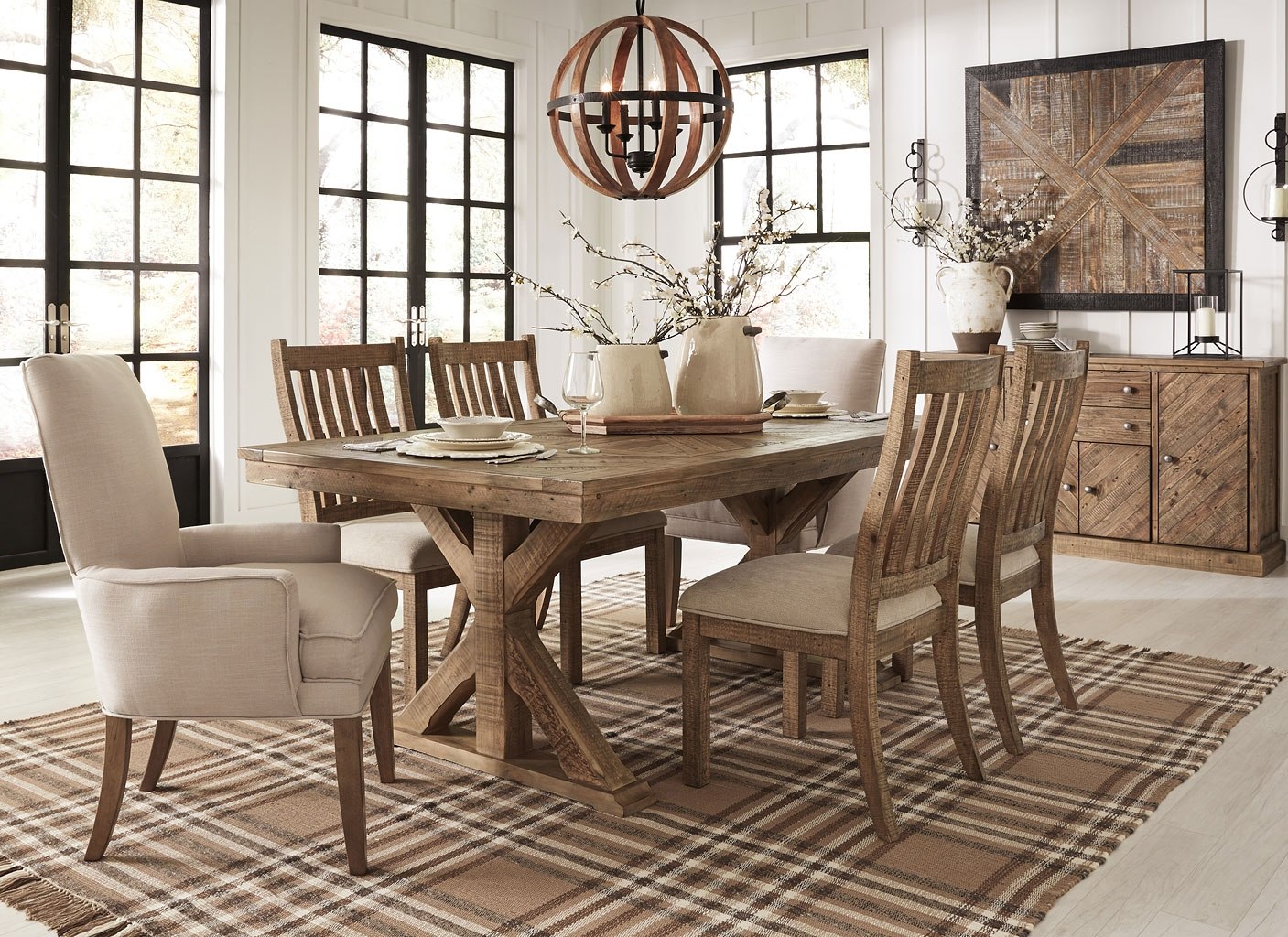 grindleburg dining room table chairs