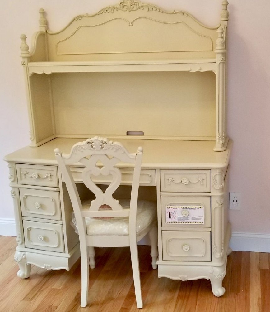 Cinderella Writing Desk With Hutch Homelegance 1 Reviews