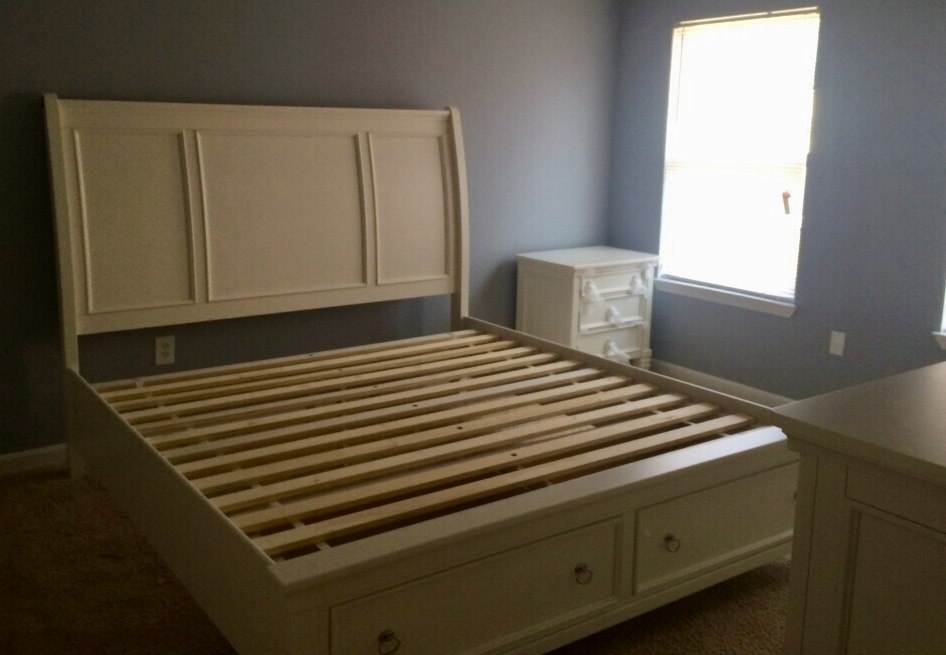 Prentice Sleigh Storage Bedroom Set Millennium, 3 Reviews Furniture Cart